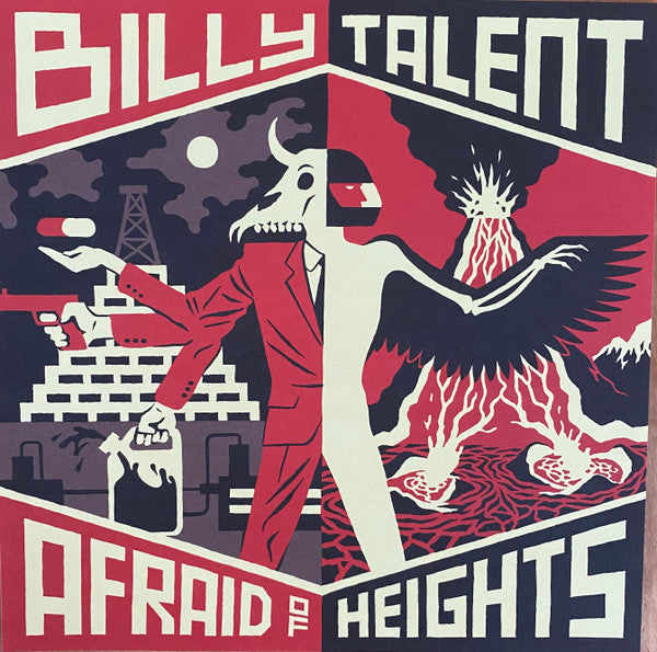 Billy Talent : Afraid Of Heights (2xLP, Album, Dlx, Ltd, Num, RE, Red)