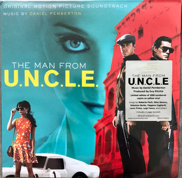 Daniel Pemberton : The Man From U.N.C.L.E. (Original Motion Picture Soundtrack) (2xLP, Ltd, Num, Yel)