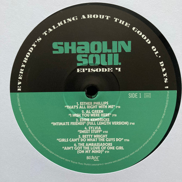 Various : Shaolin Soul Episode 4 (2xLP, Comp, RE + CD, Comp, RE)