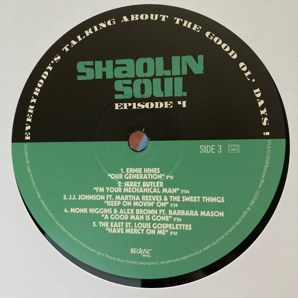 Various : Shaolin Soul Episode 4 (2xLP, Comp, RE + CD, Comp, RE)