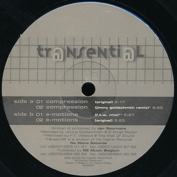 4-Traxx : Compression (12")