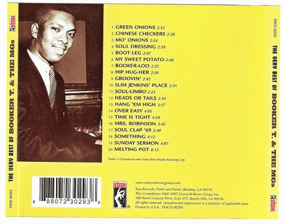 Booker T & The MG's : The Very Best Of Booker T. & The MGs (CD, Comp)