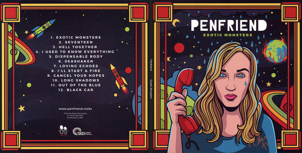 Penfriend : Exotic Monsters (LP, Album, Ltd, Spa)