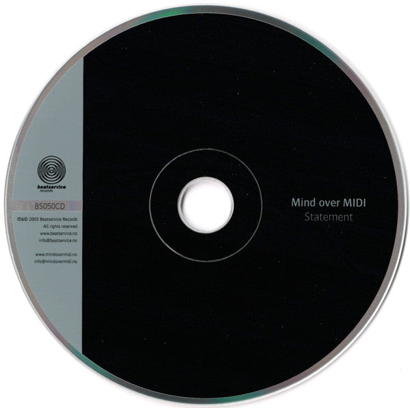Mind Over MIDI : Statement (CD, Album, Ltd)
