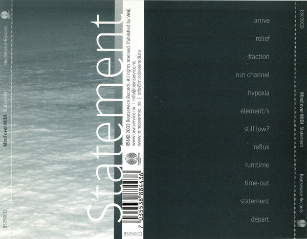 Mind Over MIDI : Statement (CD, Album, Ltd)