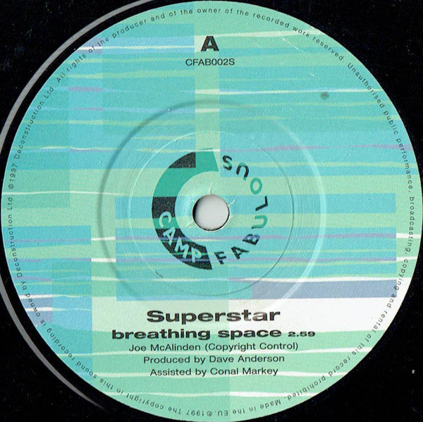 Superstar (6) : Breathing Space (7", Single)