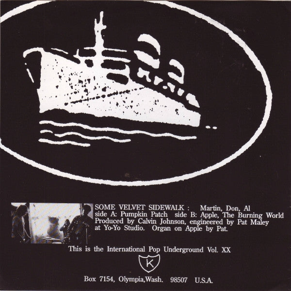 Some Velvet Sidewalk : Pumpkin Patch (7", Single)