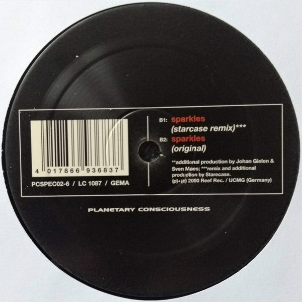 DJ Tiësto : Sparkles (Original & Remixes) (12")