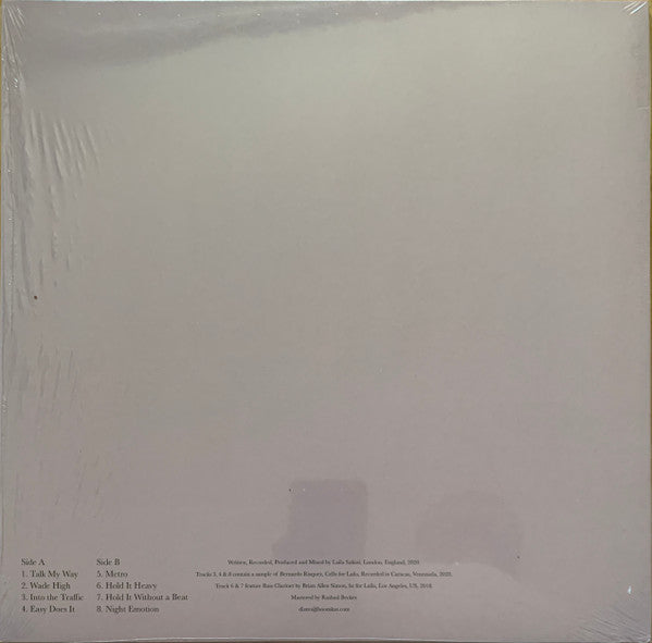 Laila Sakini : Into the Traffic, Under the Moonlight (12", Album, Cle)