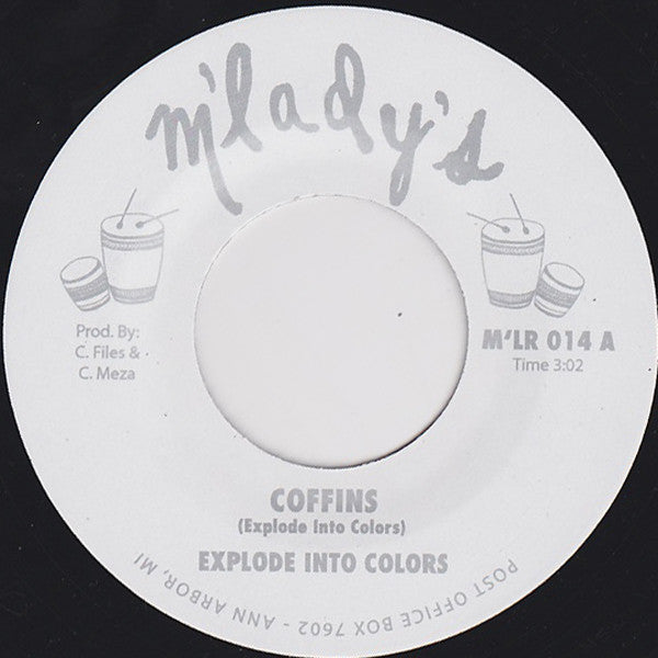 Explode Into Colors : Coffins (7", Single, Ltd)