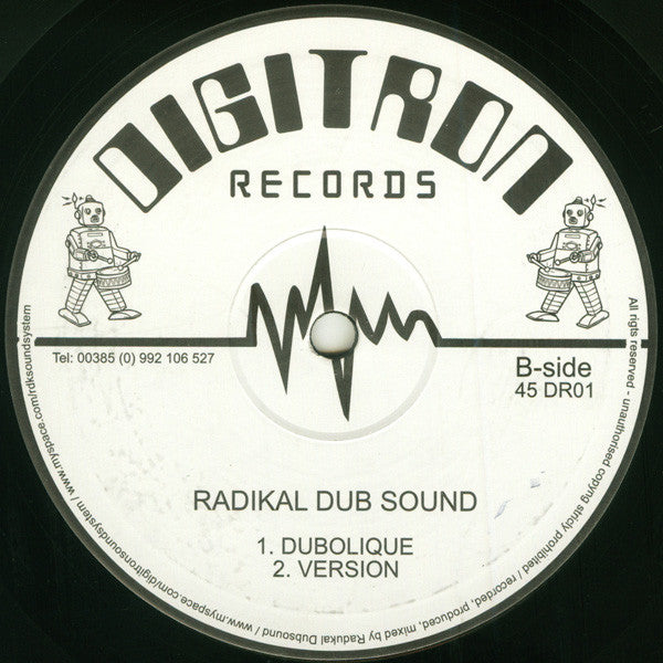 Ras Tweed Featuring Radikal Dub Sound : Against It / Dubolique (10")