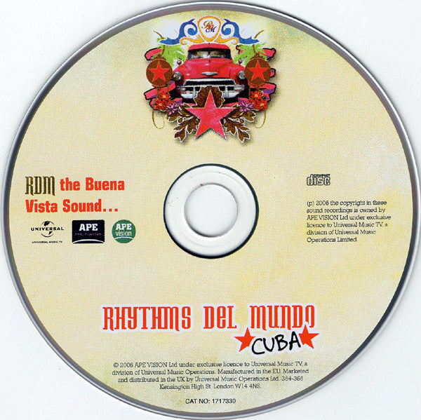Rhythms Del Mundo : Cuba (CD, Album)