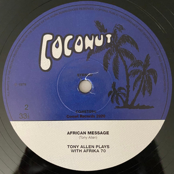 Tony Allen Plays With Africa 70 : No Accommodation For Lagos (LP, Album, RE)