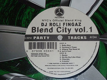 DJ Roli Fingaz : Blend City Vol. 1 (LP)