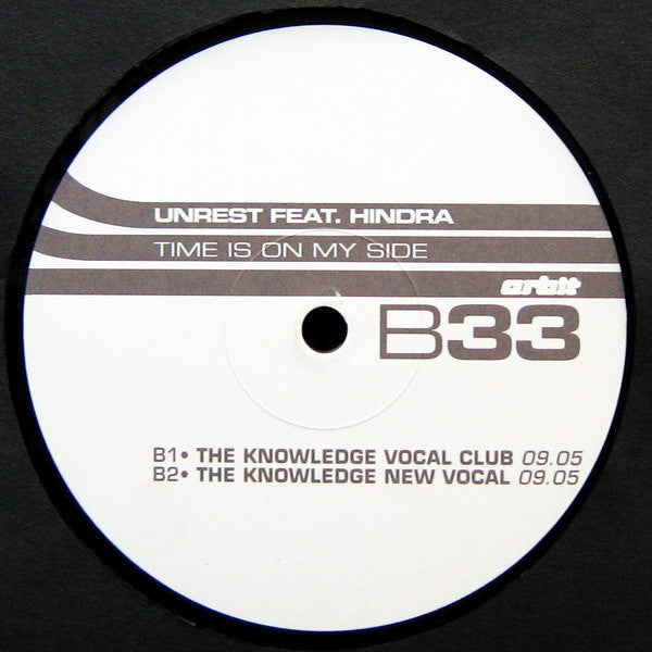 Unrest Feat. Hindra : Time Is On My Side (12")