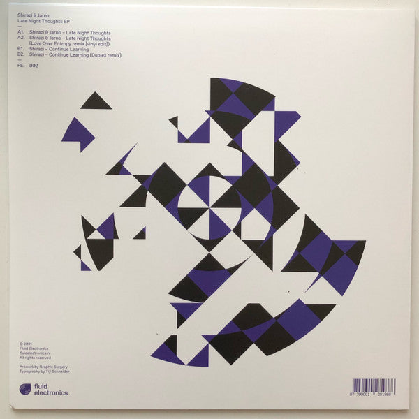 Shirazi &  Jarno (2) : Late Night Thoughts EP (12", EP)
