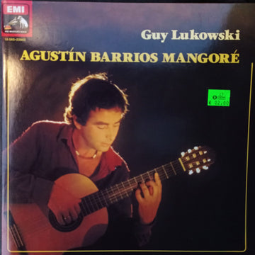 Guy Lukowski : Agustin Barrios Mangoré (LP)