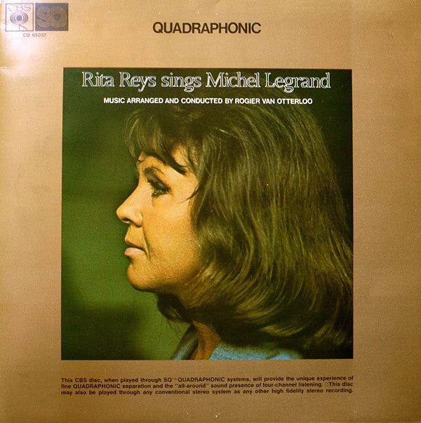 Rita Reys : Rita Reys Sings Michel Legrand (LP, Quad, Gat)