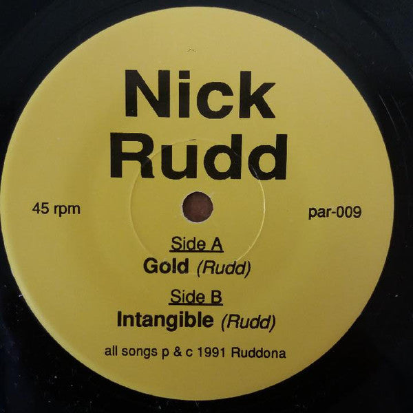 Nick Rudd : Gold (7")