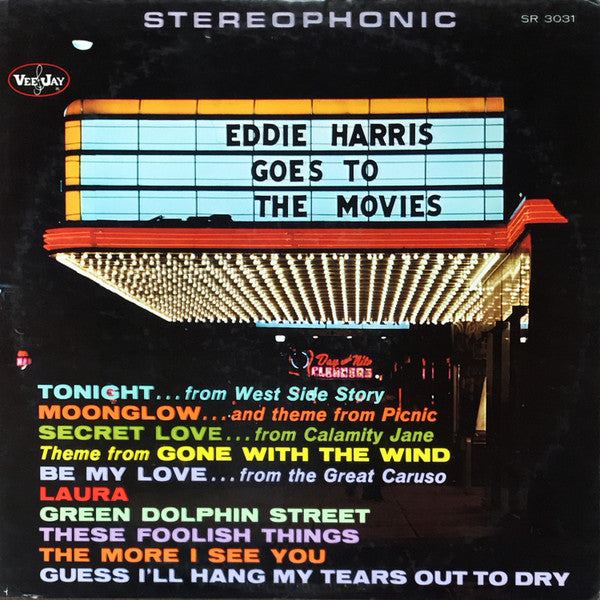 Eddie Harris : Eddie Harris Goes To The Movies (LP, Album)