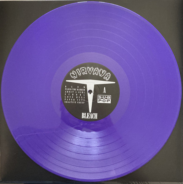 Nirvana : Bleach (LP, Album, Ltd, RE, RM, Vio)