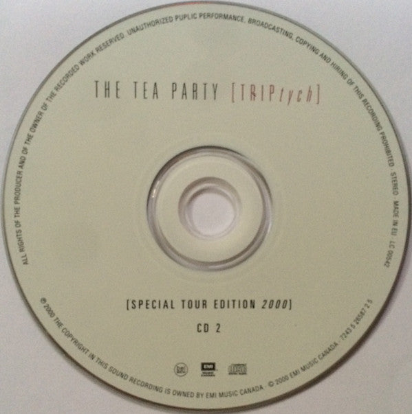 The Tea Party : Triptych (2xCD, Album, Ltd, Spe)