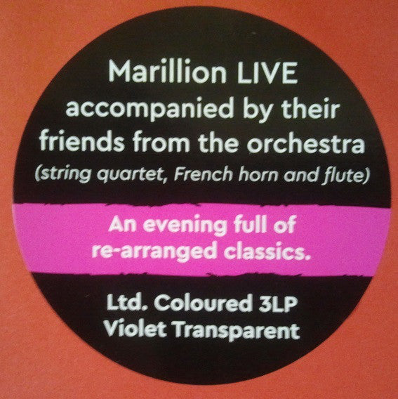 Marillion : With Friends At St David's (3xLP, Album, Ltd, Vio)