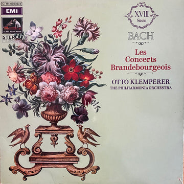 Otto Klemperer, Johann Sebastian Bach, Philharmonia Orchestra : Les Concerts Brandebourgeois (2xLP)