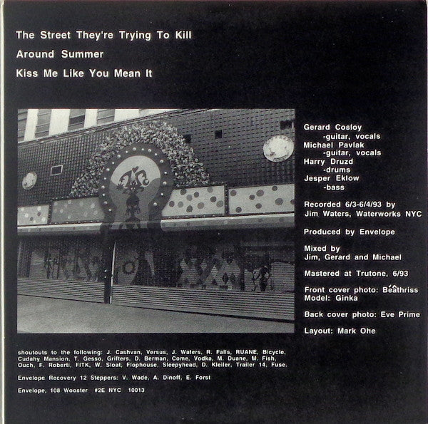 Envelope (7) : The Street They're Trying To Kill (7")