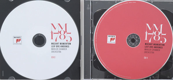 Wolfgang Amadeus Mozart, Leif Ove Andsnes, Mahler Chamber Orchestra : MM 1785 (2xCD, Album)