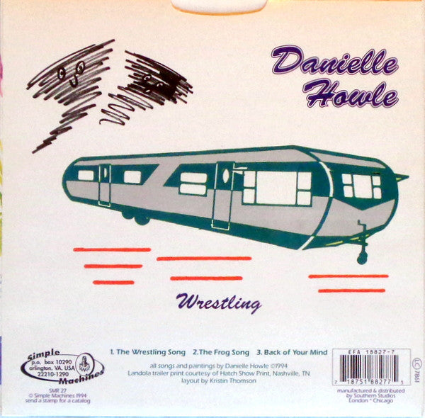 Danielle Howle : Frog (7", Cle)