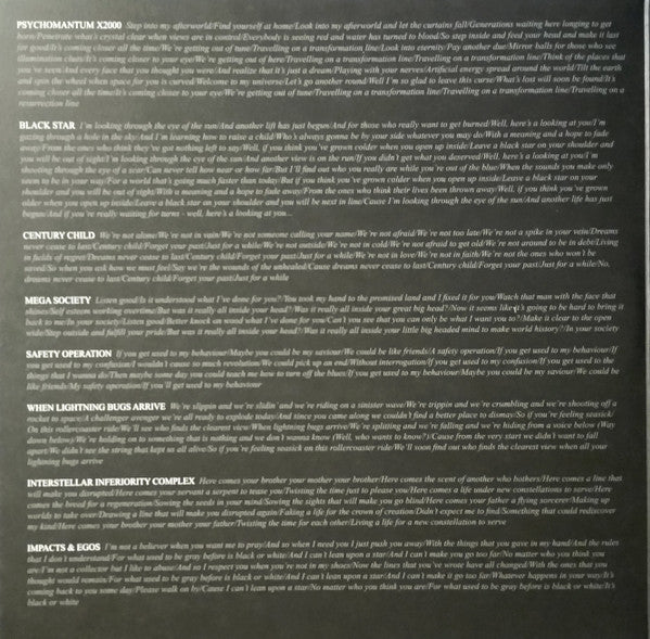 The Soundtrack Of Our Lives : An Extended Revelation For The Psychic Weakings Of Western Civilization (2xLP, Album, Num, Sil)
