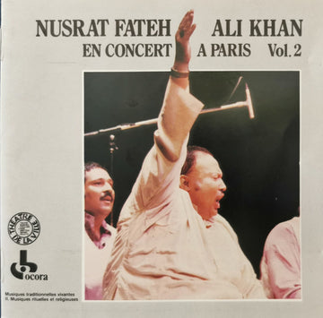 Nusrat Fateh Ali Khan : En Concert A Paris Vol. 2 (CD, RE)