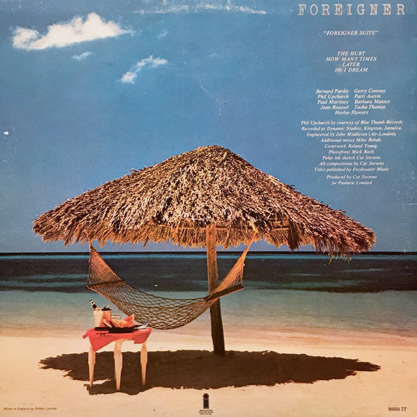 Cat Stevens : Foreigner (LP, Album, Emb)