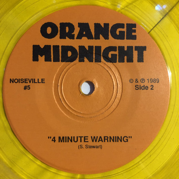 Orange Midnight : Spider On My Back (7", Ltd, Yel)