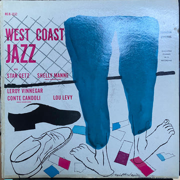 Stan Getz, Shelly Manne, Leroy Vinnegar, Conte Candoli, Lou Levy : West Coast Jazz (LP, Album, Mono)