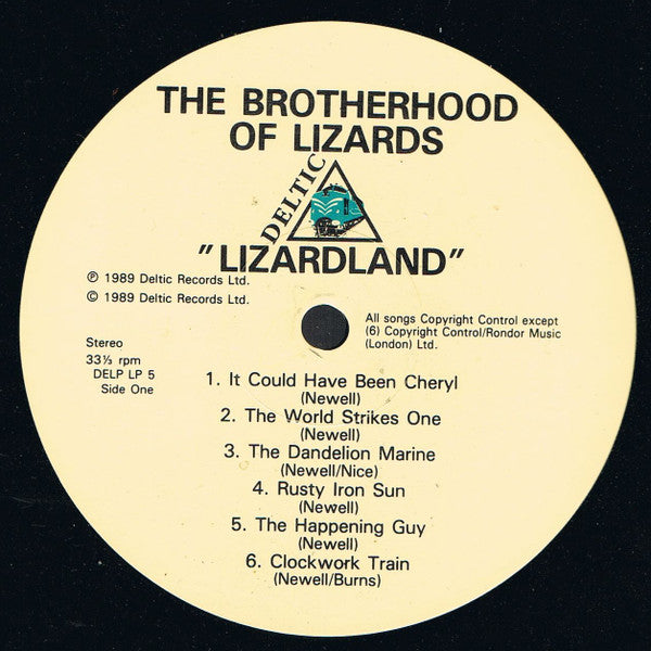 The Brotherhood Of Lizards : Lizardland (LP, Album)