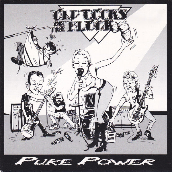 Old Cocks On The Block : Puke Power (CD, MiniAlbum)