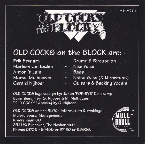Old Cocks On The Block : Puke Power (CD, MiniAlbum)