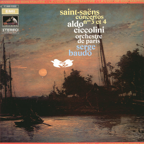 Camille Saint-Saëns - Aldo Ciccolini, Orchestre De Paris, Serge Baudo : Concertos N°ˢ 3 Et 4 (LP)