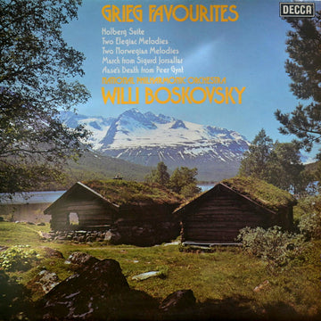 Edvard Grieg, National Philharmonic Orchestra, Willi Boskovsky : Grieg Favourites (LP)