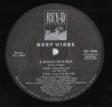 Deep Vibes : A Brand New Day (12")