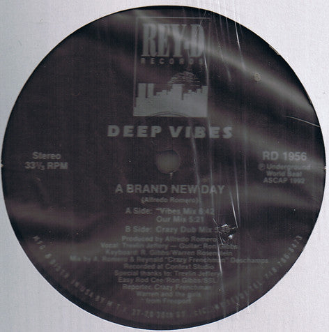 Deep Vibes : A Brand New Day (12")