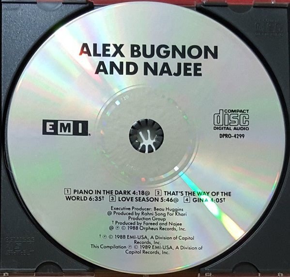 Alex Bugnon And Najee : Alex Bugnon And Najee (CD, EP, Promo)