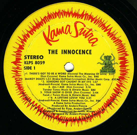 The Innocence : The Innocence (LP, Album)