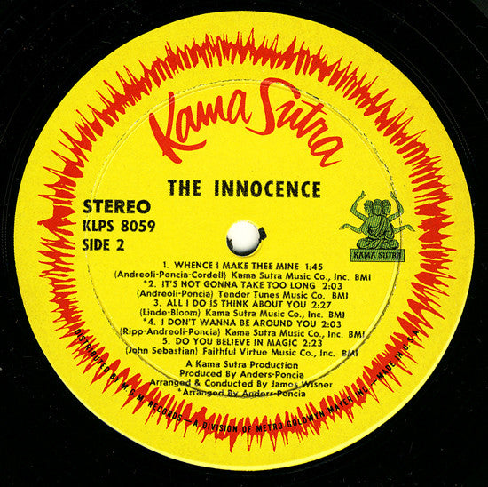 The Innocence : The Innocence (LP, Album)