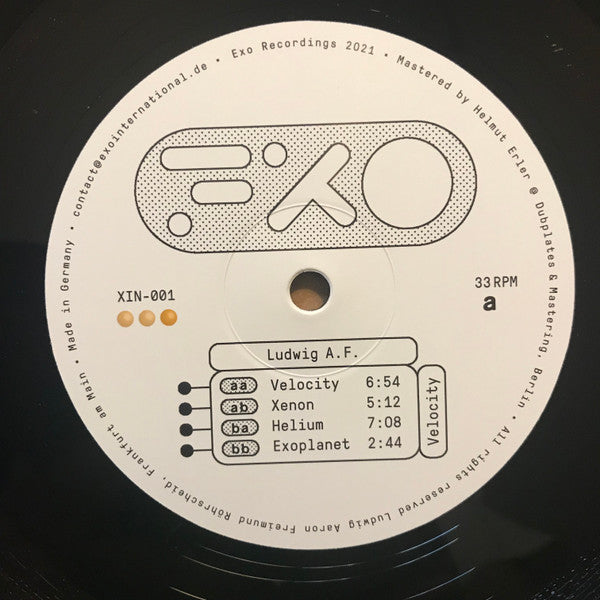 Ludwig A.F. : Velocity (12", RP)