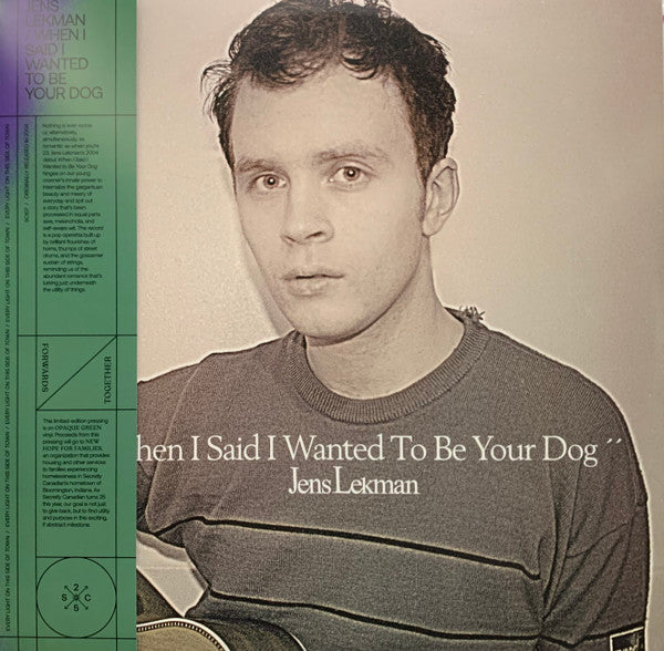 Jens Lekman : When I Said I Wanted To Be Your Dog (LP, Album, Ltd, RE, Gre)