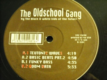 The Oldschool Gang : Teutonic Waves (12", Ltd)