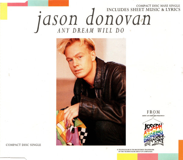 Jason Donovan : Any Dream Will Do (CD, Maxi)